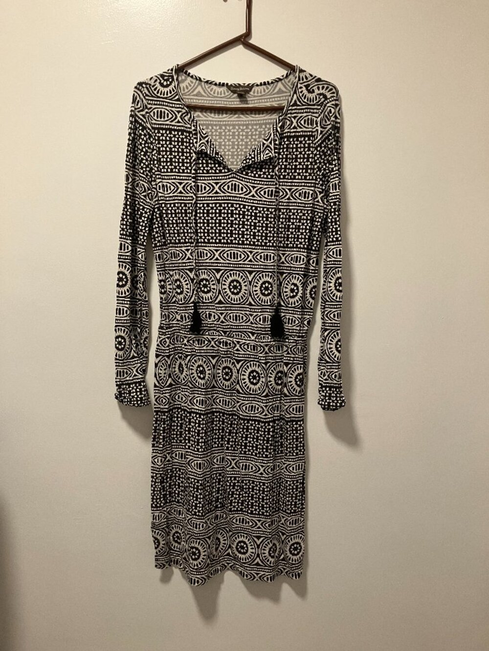 Tommy Bahama cover up dress geometric print small